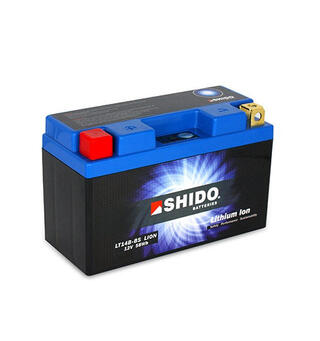 Shido LT14B-BS Lithium - 12V ATV/MC/Snøscooter Batteri 12V, 4.8Ah, 60Wh, 150x65x144